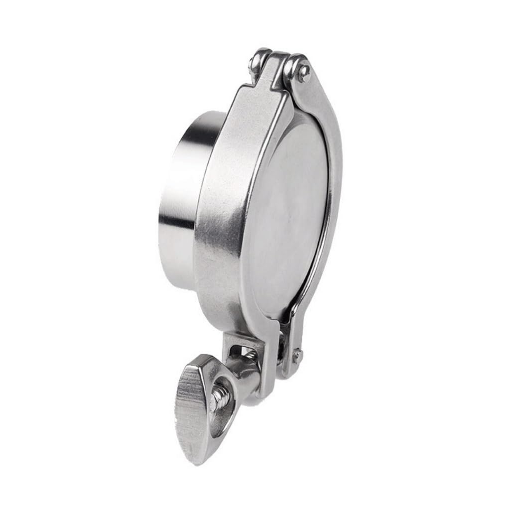 Zestaw złączek do rur sanitarnych ze stali nierdzewnej Premium 304 — tuleja Tri Clamp, zaślepka, uszczelka silikonowa(51mmx64mm)
