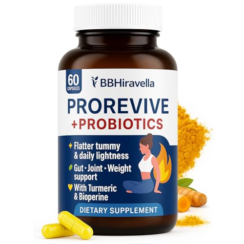 Prorevive for Women Menopause Support | Joint Comfort, Sexy Midsection Curves, Menopause Bloat Relief | Daily Use Item for Routine Ease | 60 Ct | Packaging May Vary