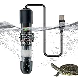 水族館ヒーター - 水槽ヒーター |サーモスタットヒーター |水中防水コンパクト | USB デスク水槽、アパートのリビングルームの寝室の研究室用