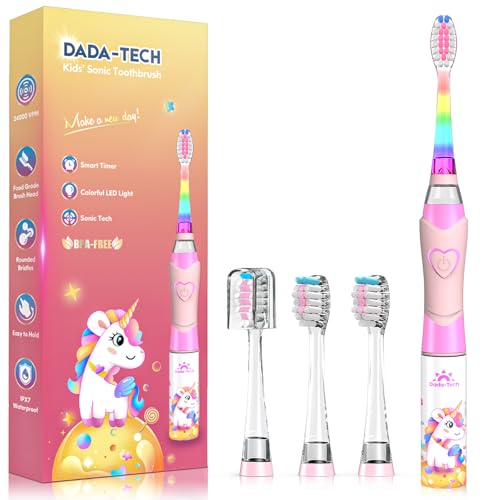 Cepillo Eléctrico Infantil Unicornio Rosa
