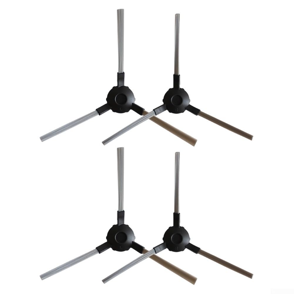 Side Brush Replacement for Robot Vacuum, Compatible with for Sysperl X60 Accessories, Dustproof for Edge Cleaning Brush Pair, 2 Pairs for Sysperl X60 Vacuum Cleaner(2 Pairs)