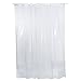 Produktbild GOODS+GADGETS Duschvorhang Badewannen-Vorhang; Wasserdichter, Waschbarer Anti-Schimmel Badvorhang aus 100% Polyester für Badewanne & Duschwanne; halb-transparente 3D Diamanten (Transparent)