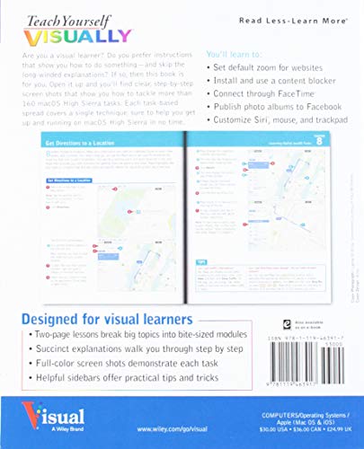 Teach Yourself VISUALLY macOS High Sierra - Image 2