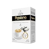 TRUNG NGUYEN LEGEND PASSIONA Premium Instant Coffee for Energy Boost by NANO+ Technology - Collagen Added, Low Caffein & Diet Sugar - Fresh and Flavourful Vietnamese Instant Coffee (14 Sticks/Box)