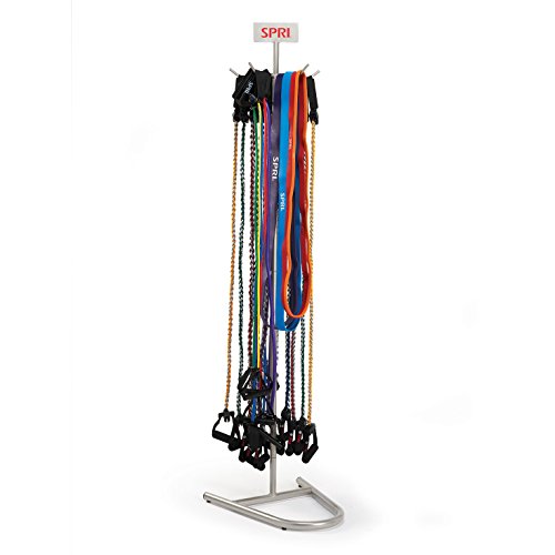 SPRI Resistance Band Tree Stand Rack, Steel