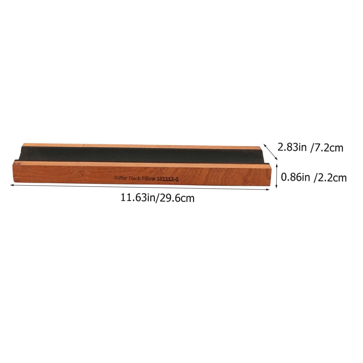 Mikinona Cuscino Poggia-manico Per Chitarra in Legno Supporto Per Collo Chitarra Supporto Per Collo Ukulele Leggero e Portatile