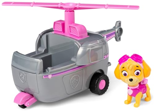 Paw Patrol - Pat Patrouille - Véhicule Figurine Stella - Voiture Figurine À Collectionner - Pat Patrouille Jouet - Plastique Recyclé - Voiture Enfant -...