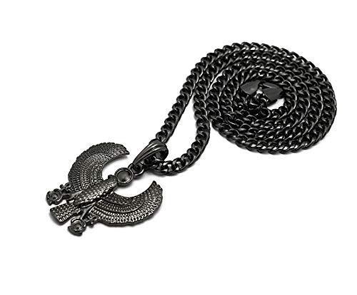 GWOOD Horus Bird Pendant with Ankh's Egyptian Necklace3