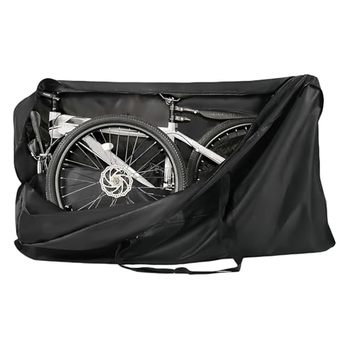 Bolsa plegable para bicicleta, impermeable, bolsa de transporte plegable de 66.14 x 33.46 x 0.39 pulgadas, funda de envío de bicicleta para carretera, ciclismo, montaña, ciclismo al aire libre