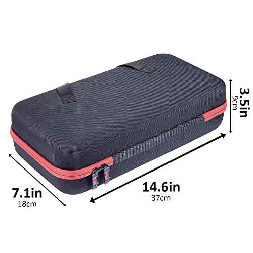 Khanka Hard Case Replacement For Milwaukee M18 Fuel Cordless Compact Router/Milwaukee M18 Fuel Cordless Hackzall Reciprocating Saw 2719-20,Case Only #TOP7