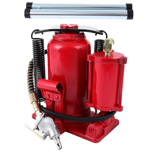 INEEDUP 20 Ton Pneumatic Air Hydraulic Bottle Jack for Auto Truck Repair