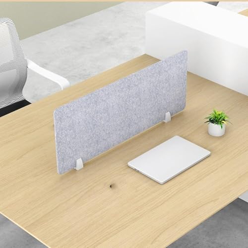 Panneau acoustique de bureau autoportant écran isolant compact 40 x 60 cm - 5