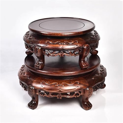 Support de présentation en bois de style rétro chinois pour objets précieux - 7