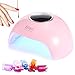 Produktbild LEDGLE 36W UV Lampe für Nägel, 18 LED Nageltrockner mit 30/60/90s 3 Timer, 99s Zeiteinstellung mit Auto-Sensor, Nagellampe Geeignet für alle Gel nagellacke (Pink)