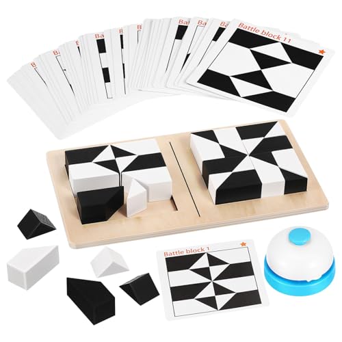 Jeu de réflexion solide en hêtre pour un apprentissage durable