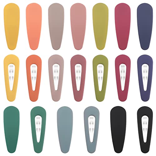 Boobeen 20 Pack Pinzas para Cabello Metálicas Acrílicas miniatura 1