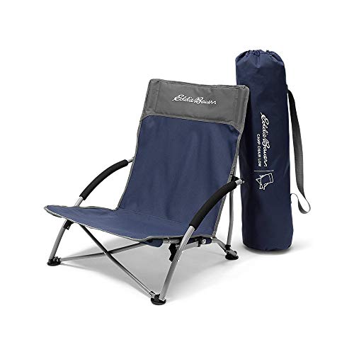 Eddie Bauer Unisex-Adult Camp Chair - Low, Med Indigo Regular ONE SIZE