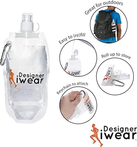 Miniatura 3 de Oakley Mochila Enduro 3.0 para hombre de 20 L para senderismo, mochilero, campamento + paquete con botella de agua de diseñador iWear con mosquetón,