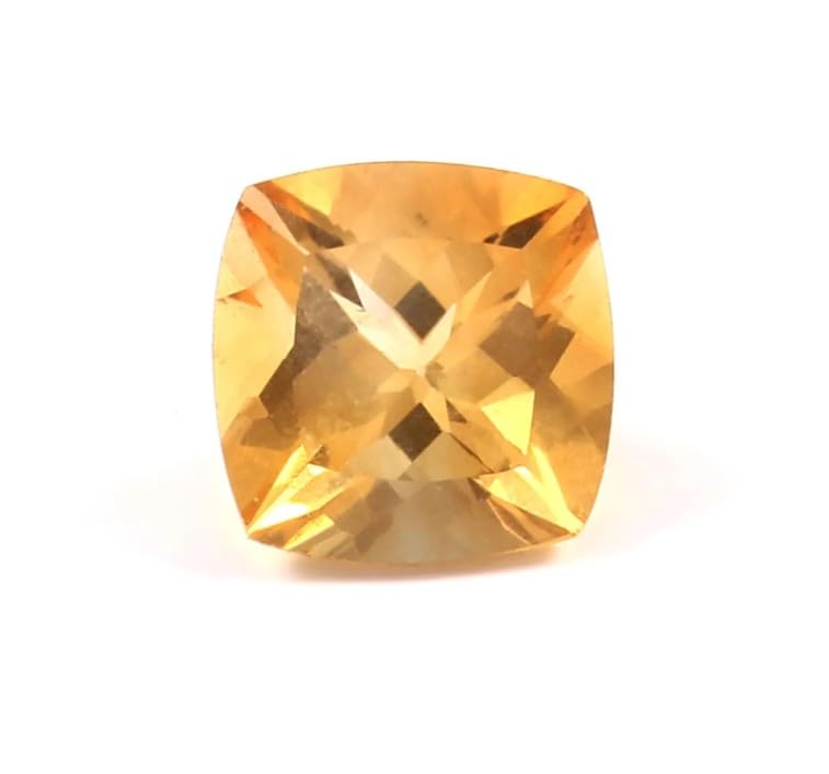 Pierre précieuse naturelle jaune doré AAA 15ct pour création haute joaillerie