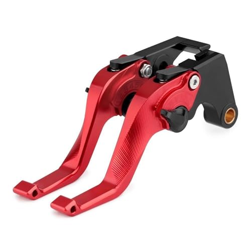 Poignée d'embrayage de moto haut de gamme ajustable rouge pour Yamaha MT-07 FZ-07