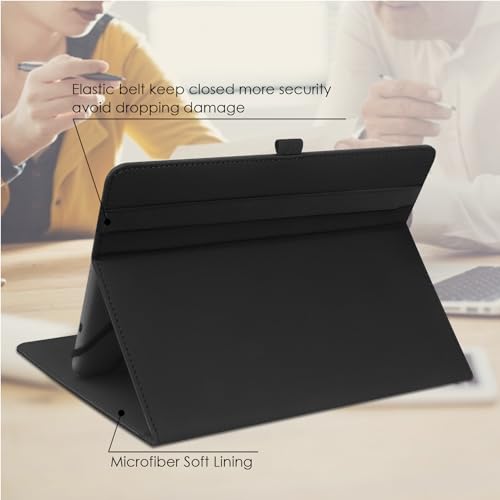Hgwalp HG-UN11 Universal 9 Inch,9.7 Inch,10.1 Inch,10.2 Inch,10.5 Inch,10.9 Inch,11 Inch Tablet Case,Protective Cover Stand Folio Case thumb #4