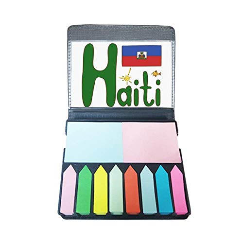 Marqueur de page Haïti drapeau pour protéger les pages des écornures
