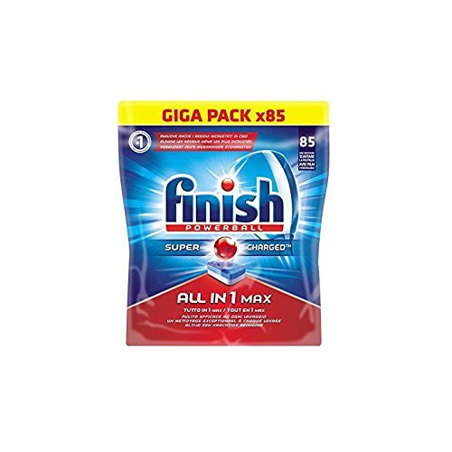 Finish Powerball Set de 85 pastillas para lavavajillas, todo en 1