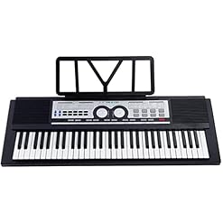 Electronic piano académie de musique electronic keyboard numérique piano 61 clé portable clavier orgue ordinaire (Couleur: Noir Taille: 94.6×33.8×11.8cm) guanjun1975 - Les Beatles, Paul McCartney, John Lennon, RIngo Starr, George Harrison Electronic piano académie de musique electronic keyboard numérique piano 61 clé portable clavier orgue ordinaire (Couleur: Noir Taille: 94.6x33.8x11.8cm) guanjun1975 – Image 2