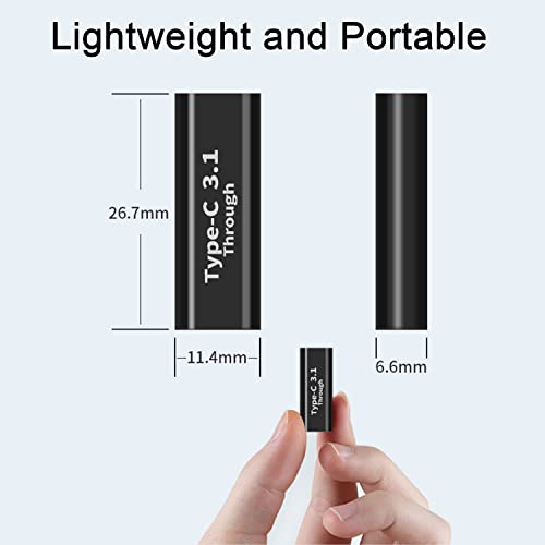 IJiZuo Adattatore USB C[2Pezzi], OTG Adapter Type
