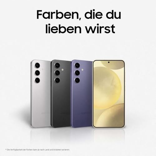 Samsung Galaxy S24 AI Smartphone, Android-Handy ohne Vertrag, 8 GB RAM, 128 GB Speicher, 50-MP-Kamera, Lange...