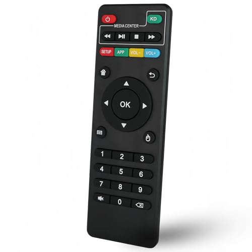 Controle remoto de substituição X96 Mini X96 S905W compatível com MXQ Pro 4K T95M T95N T95X MX9 H96 H96 pro+ Controle remoto Android TV Box para KODI Box