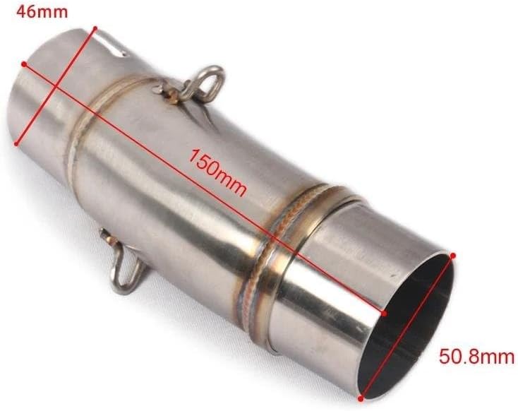 ◆正規品◆カワサキ 用 ニンジャ 400 Z400 Z250 2017-2021 オートバイ排気管 ミドルリンク 51mm マフラーシステム ◆追跡あり◆