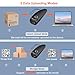KUIIYER Mini Bluetooth Barcode Scanner, Wireless 2D QR 1D Bar Code Scanners with OLED Digital Display & AI Voice, Small Portable Handheld Barcode Reader for iPhone, Android, iPad, PC Computers & POS