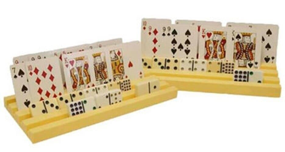Soporte para cartas y dominó de plástico ARC-POWER miniatura 1