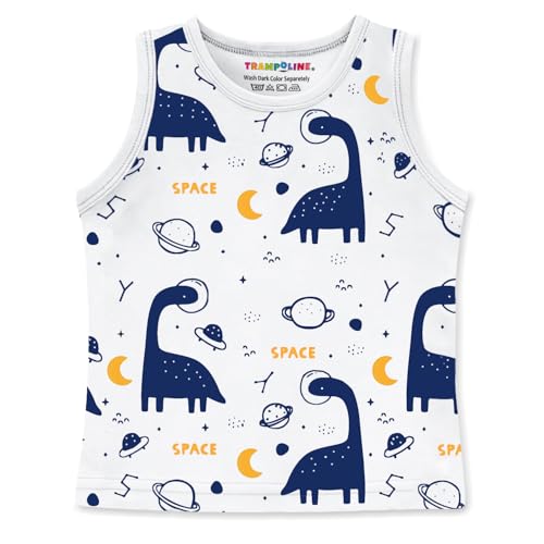 Image of Trampoline Boys Sleeveless All Over Printed T-Shirt Pack of 3
