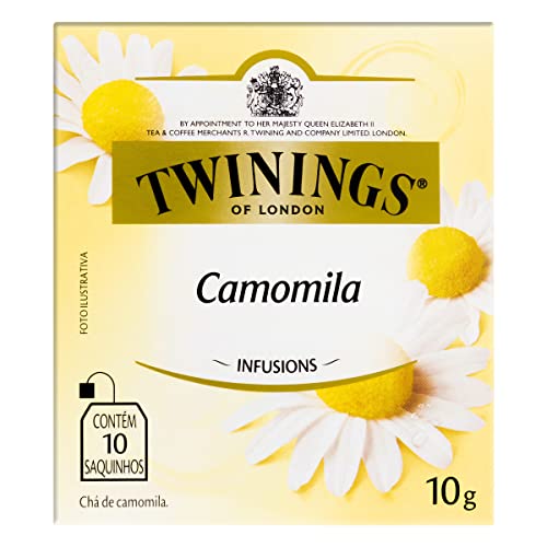Twinings Chá de Camomila 10 g (pacote de 10 saquinhos)