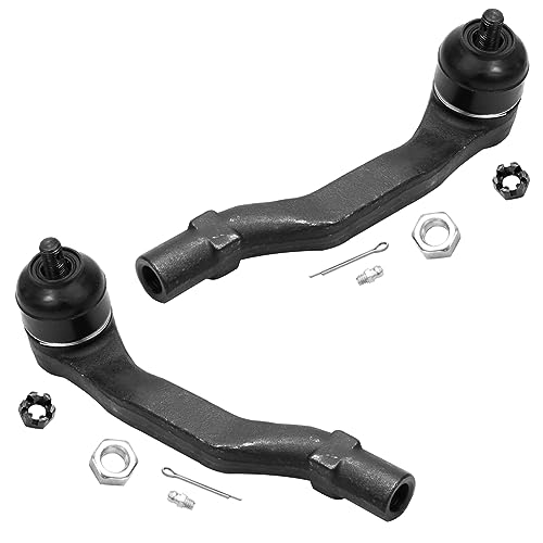 Image of Detroit Axle - 8pc Front End Kit for 1992-1995 Honda Civic 93-97 Civic Del Sol 1994-1997 Acura Integra, 2 Upper Control Arms w /Ball Joints 2 Lower Ball Joints 4 Inner Outer Tie Rods Replacement