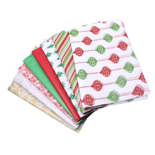 Papier cadeau Noël NIYANGLE de 50 pièces pour réussir facilement tous vos emballages DIY