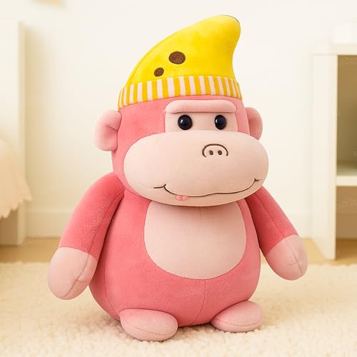 Image of Zest 4 Toyz Soft Toy for Girls (35 cm) | Cute Stuffed Animal Plush Toy | Baby Toys | Monkey Soft Toy Cuddly Teddy Bear for Kids | Birthday Gift for Girls - Multicolor