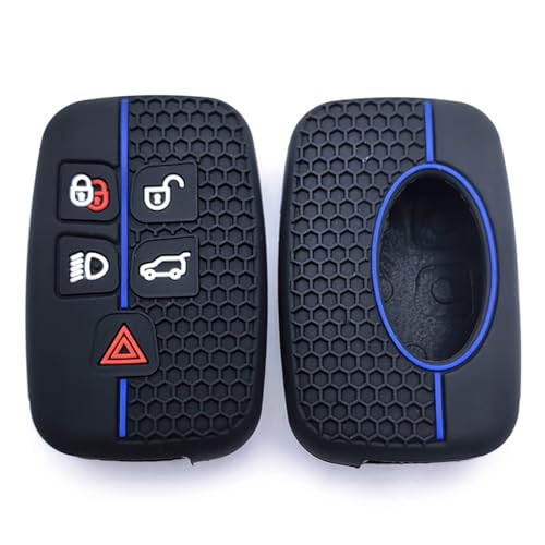 Housse de clé en silicone premium pour Range Rover Velar et Evoque - 5