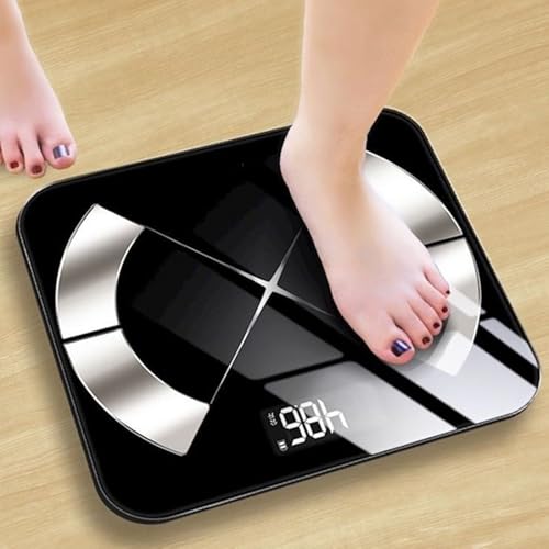 Pèse-personne de poids précis avec moniteur composition corporelle portable USB