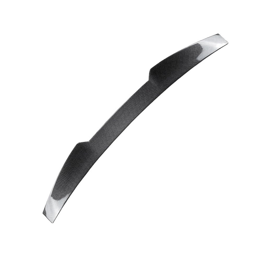 Tylny spoiler samochodowy ABS dla BMW serii 5 E60 2004 2005 2006 2007 2008 2009 2010 Spoiler dachowy bagażnika stylizacja nadwozia akcesoria zewnętrzne,Carbon Fiber Look