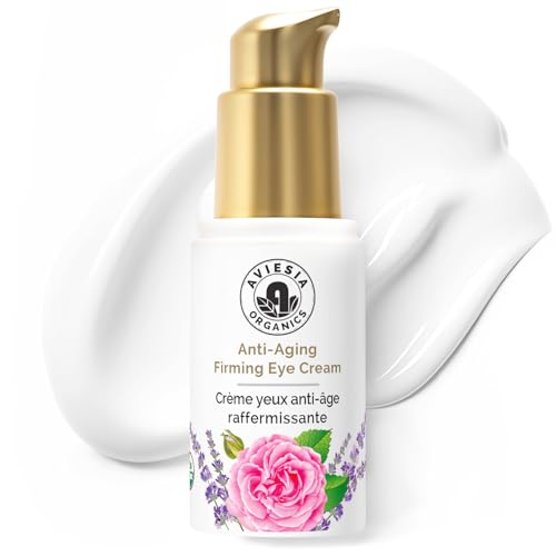 Deep Moisture Anti Aging Firming Eye Cream – USDA Certified, Plump & Hydrate , Smooth Wrinkles,...