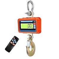 3T 3000KG Kranwaage Smart Schwere Typ Crane Maßstab Wiederaufladbar mit Alulegierung mit Präzisem Sensor von Luftfahrtqualität Elektronische Hängewaage Digital Haken Hängewaage