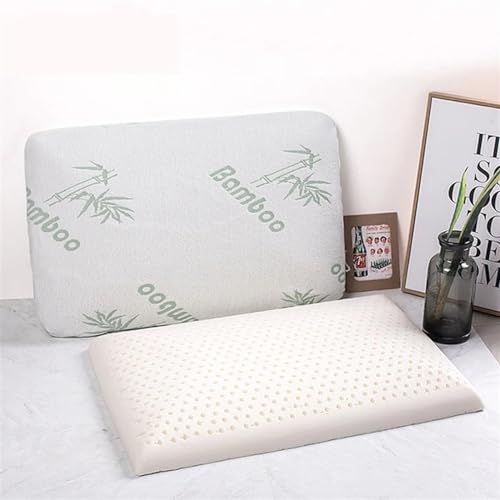 Almohada de Látex 58 cm x 38 cm x 6 cm Blanca miniatura 5