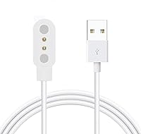 Vista 1 de Lamshaw Compatible con AKUMAKA - Cargador de rastreador de actividad física, cable de carga magnético USB compatible con AKUMAKA CS5 rastreador