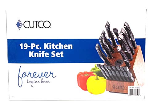 Cutco Knife Set with Cherry Stand - Image 2