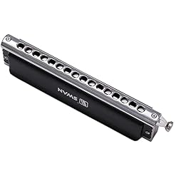 Harmonica Couleur Master harmonica ABS Comb 16 trous 64 tonnes harpe C instrument professionnel sw1664 couvercle noir - Les Beatles, Paul McCartney, John Lennon, RIngo Starr, George Harrison Harmonica Couleur Master harmonica ABS Comb 16 trous 64 tonnes harpe C instrument professionnel sw1664 couvercle noir – Image 3