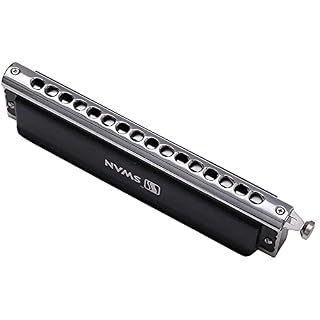 Harmonica Couleur Master harmonica ABS Comb 16 trous 64 tonnes harpe C instrument professionnel sw1664 couvercle noir - Les Beatles, Paul McCartney, John Lennon, RIngo Starr, George Harrison Harmonica Couleur Master harmonica ABS Comb 16 trous 64 tonnes harpe C instrument professionnel sw1664 couvercle noir – Image 3