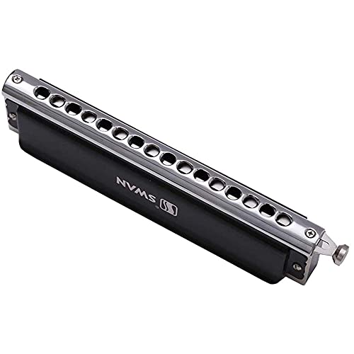 Harmonica Couleur Master harmonica ABS Comb 16 trous 64 tonnes harpe C instrument professionnel sw1664 couvercle noir - Les Beatles, Paul McCartney, John Lennon, RIngo Starr, George Harrison Harmonica Couleur Master harmonica ABS Comb 16 trous 64 tonnes harpe C instrument professionnel sw1664 couvercle noir – Image 4